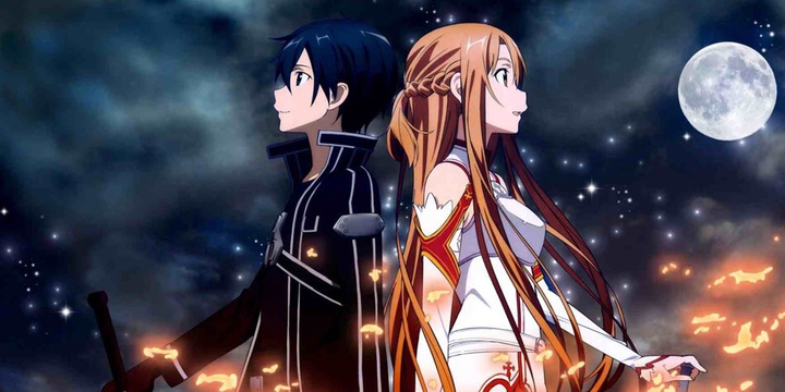 Sword art online - Kirito y Asuna