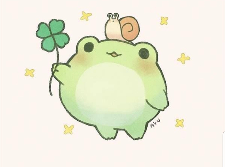 Shelly and froggy♡