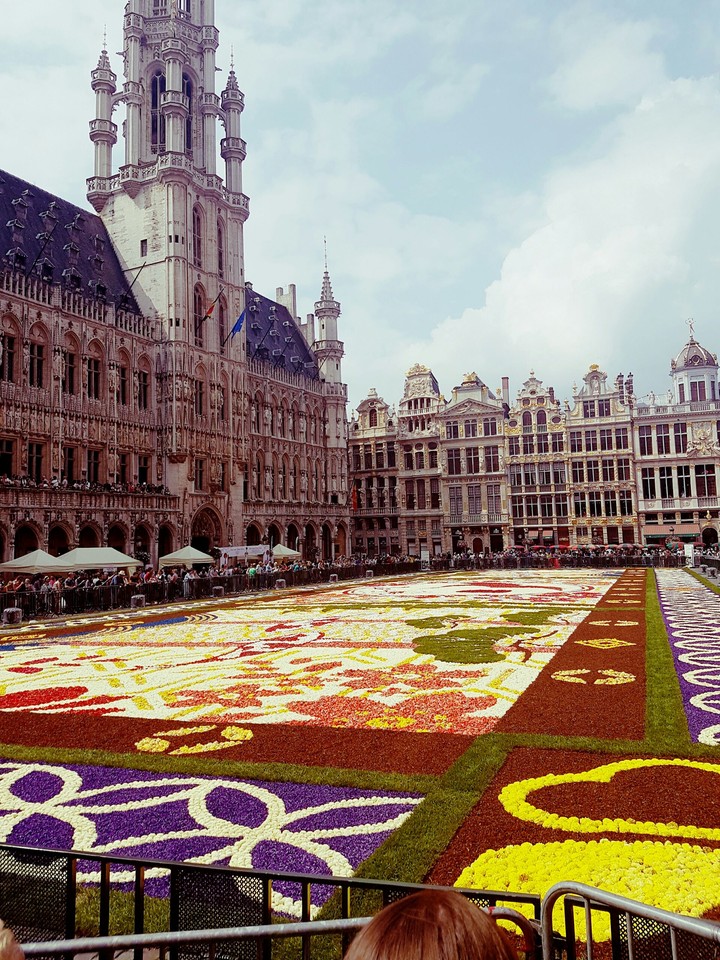 Tapis en fleurs