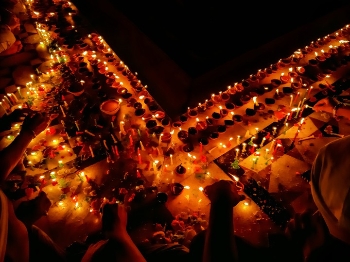 Diwali celebration at harmandar sahib, amritsar