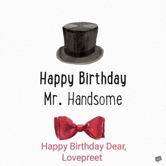 Happy Birthday LOVEPREET... ❤️❤️