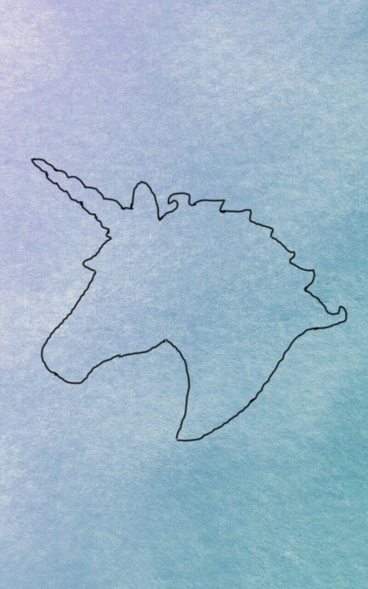 Unicorn head