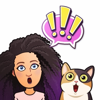 bitmoji avec le chat