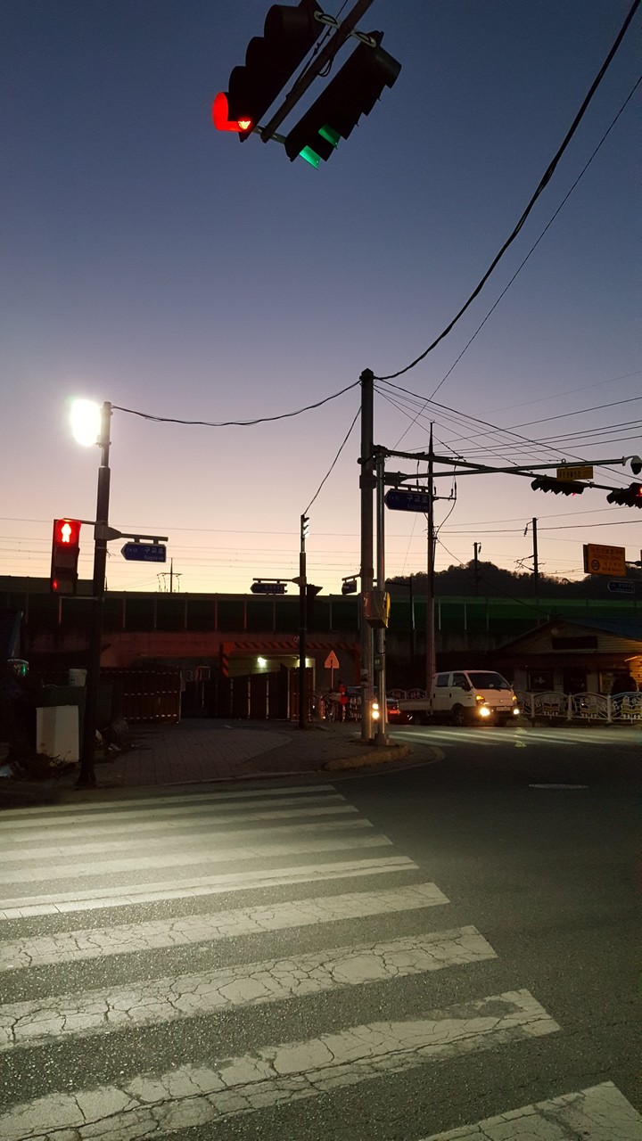 sunset in yeongdong