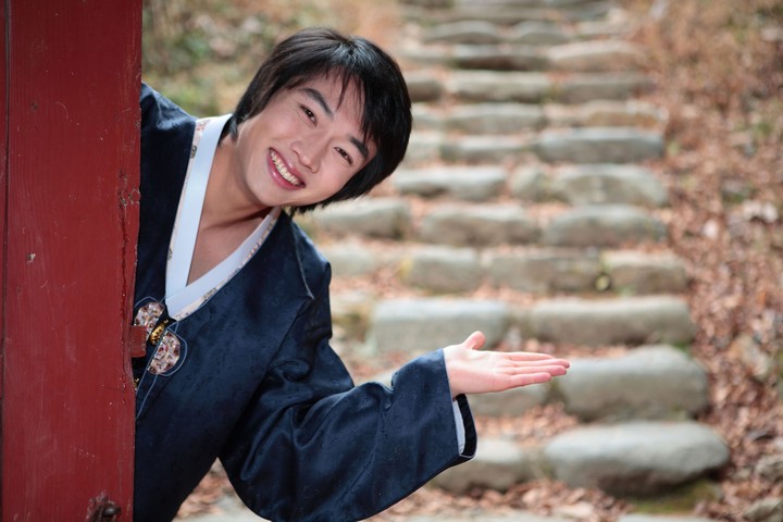 Couple in Korean Dress II