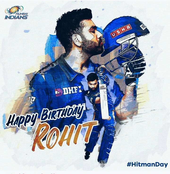 happy birthday rohit sharma