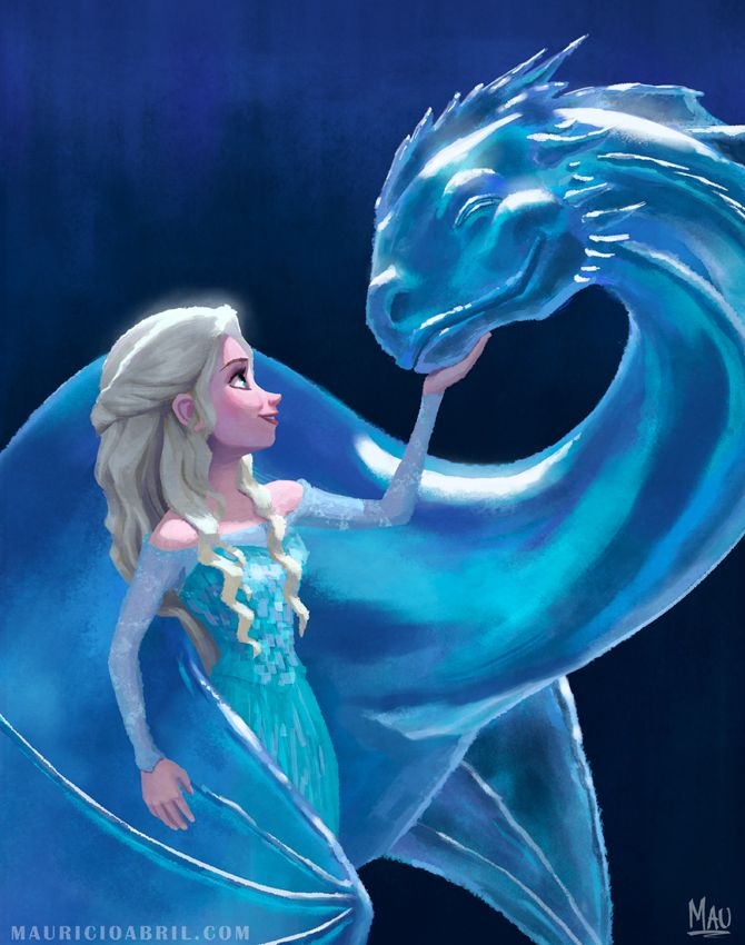 Elsa daenerys's style