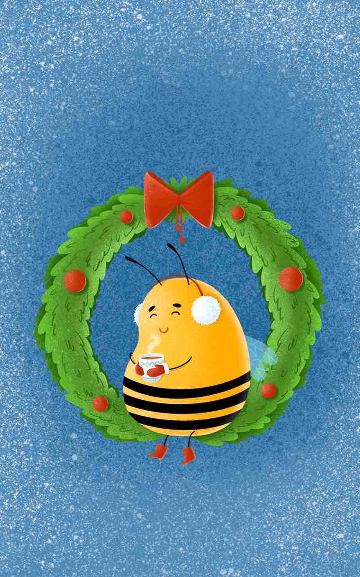 Christmas bee