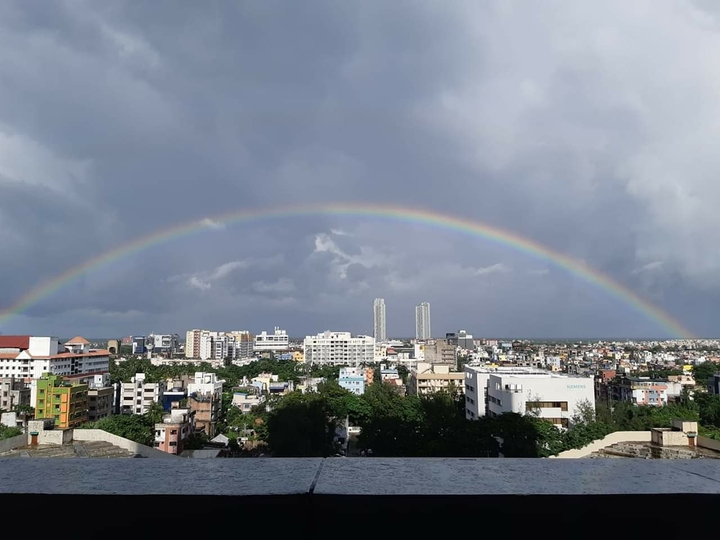 Rainbow at City