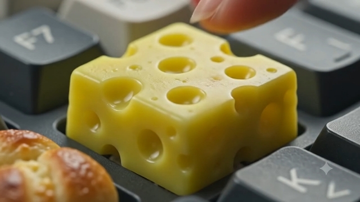 간식 키보드 ASMR
