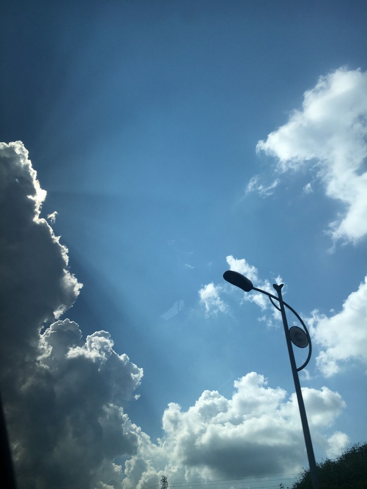 sun and cloud