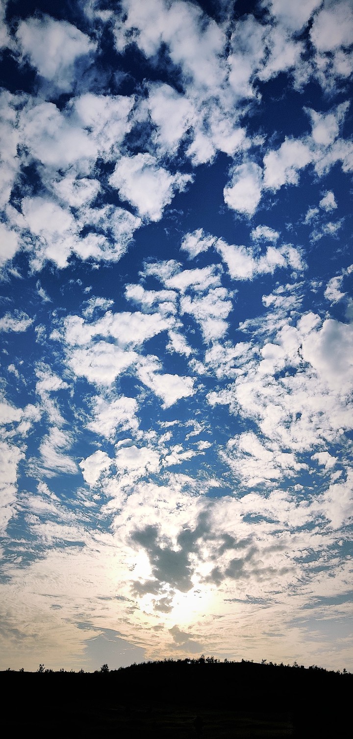 sky, clouds, peace
