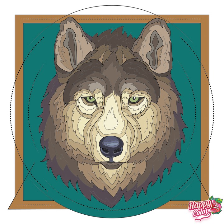 Wolf art.