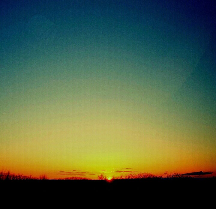 sunset in Belvidere