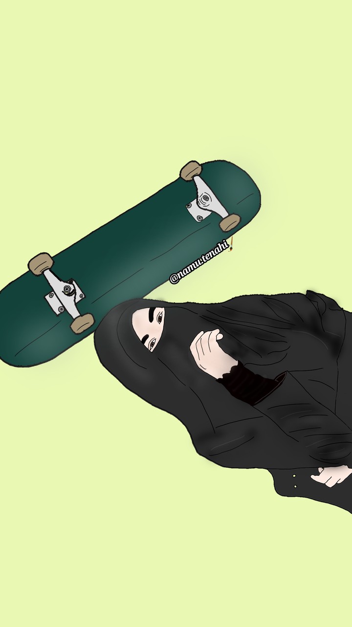 hijab drawing