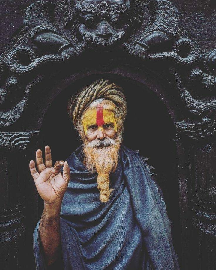 Aghori sadhu