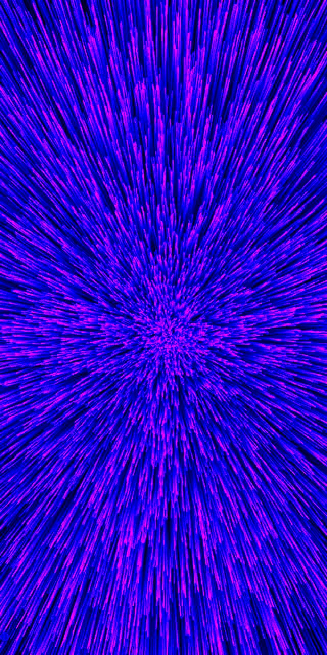 Bright Blue & Purple Explosion