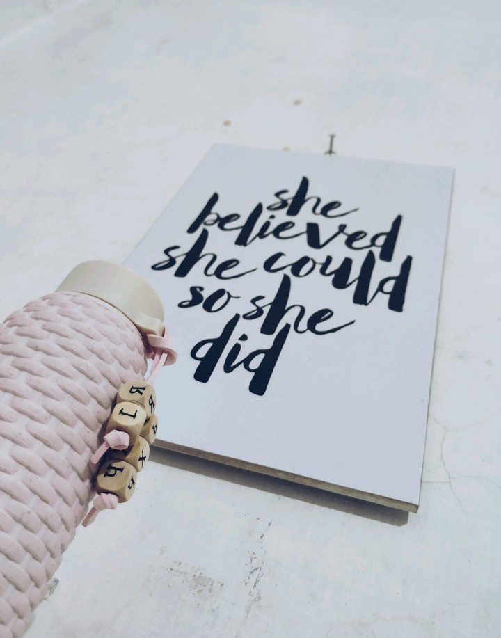 she believed so she did