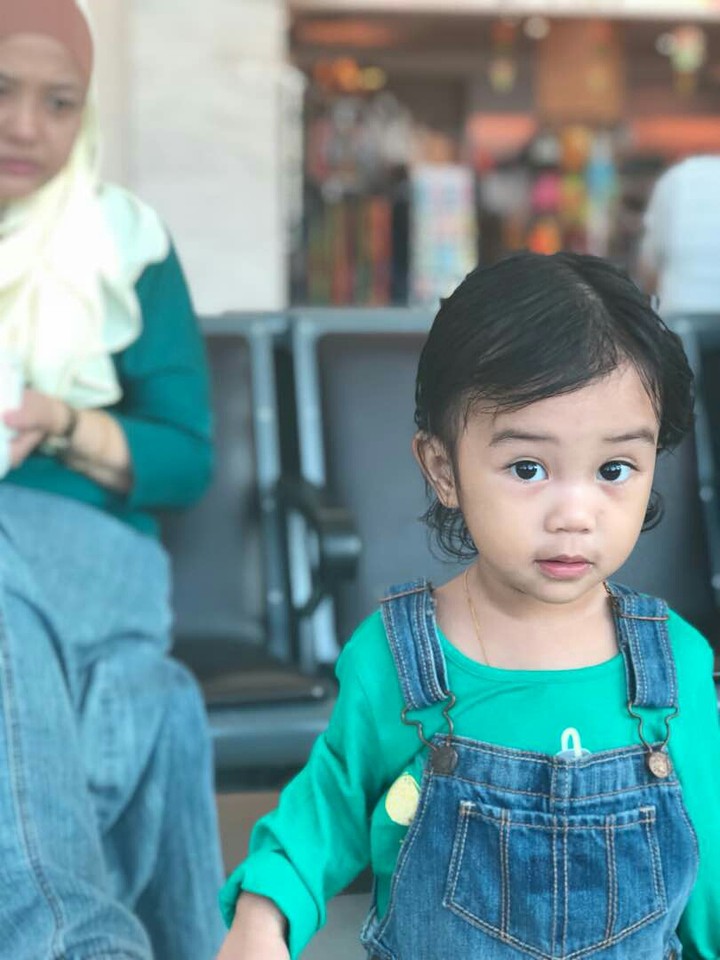 at airport