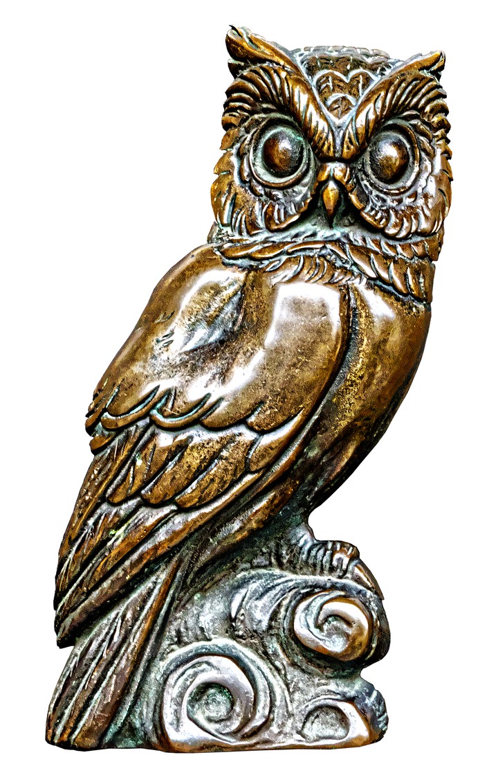 Bronze Eule