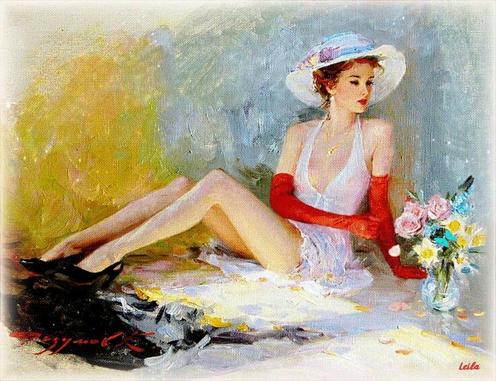 charming lady