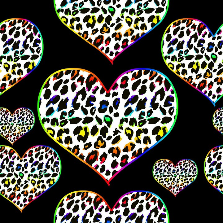 Leopard hearts