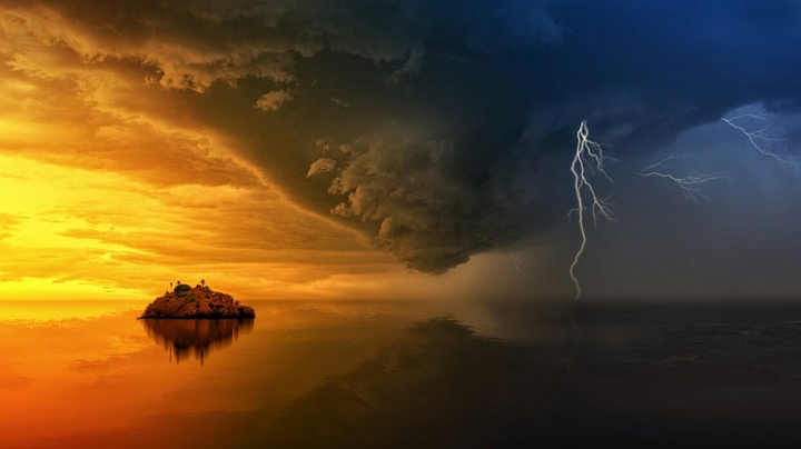 thundering