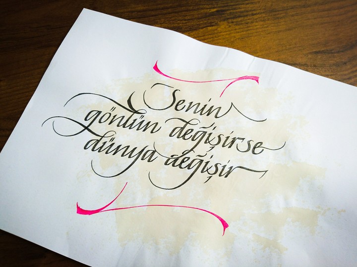 Senin gönlün değişirse dünya değişir