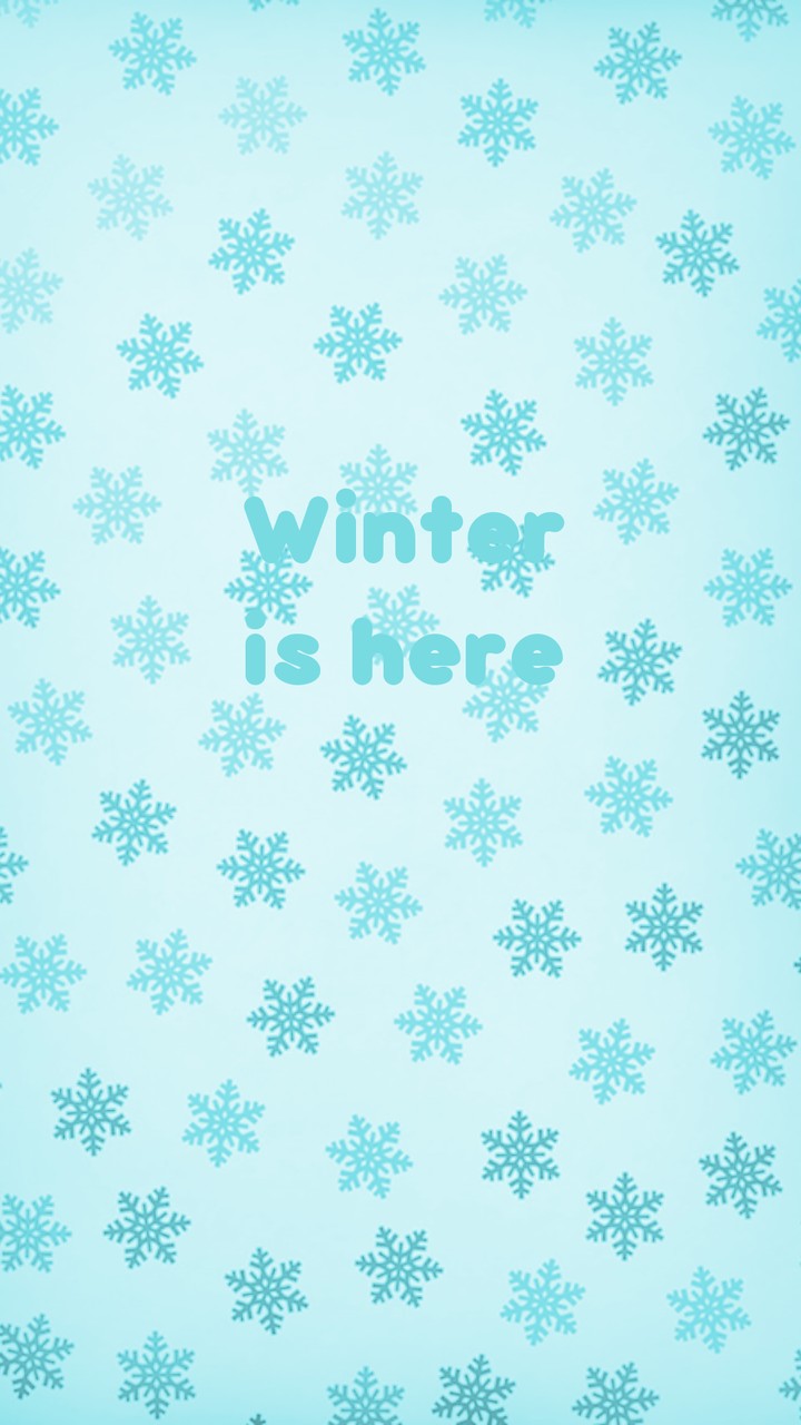 Winter and the Snowflakes