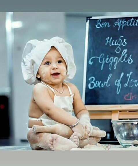 Cute little chef