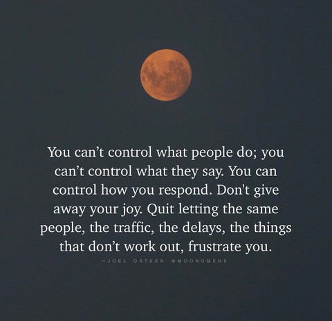 Let Them Say ...... Don't Give Away Your Joy