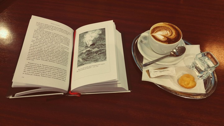 Book, coffe, relax, reading