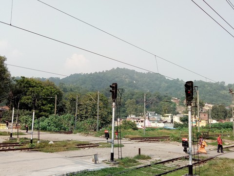 platform at hills