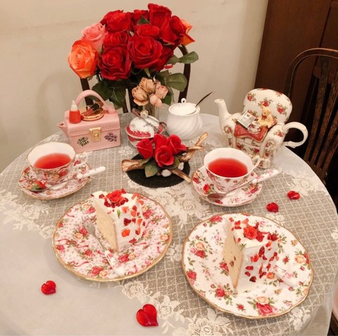 tapety petal, saucer
