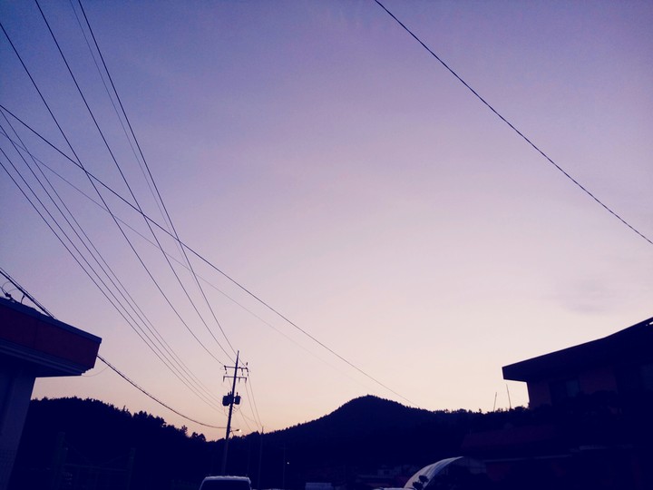 보랏빛하늘