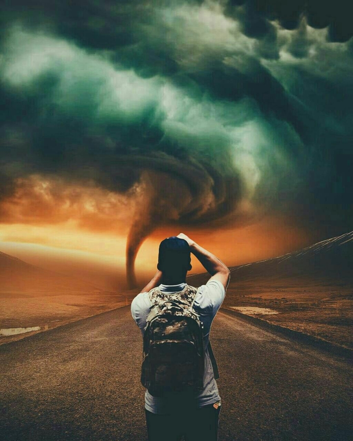 storm is coming&I wasn't afraid of it