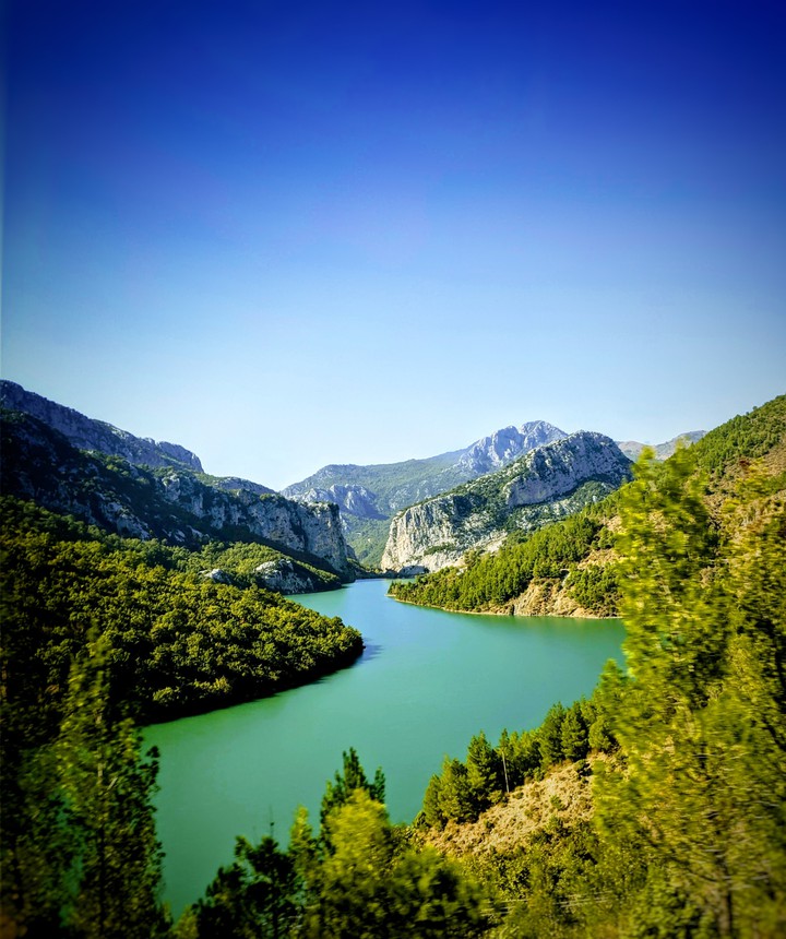 Shkopet lake (Albania)