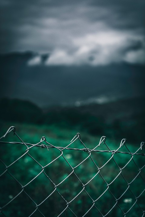 רקעים cloud, fence