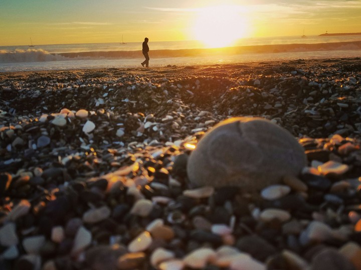 Lone walk