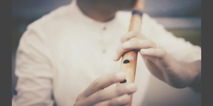 whistling through the flute