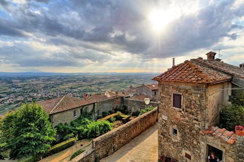 Cortona in Tuscany