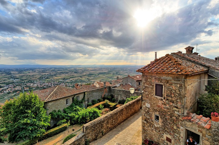 Cortona in Tuscany