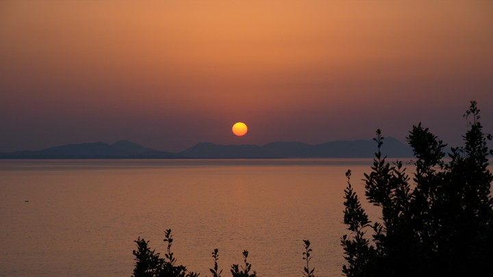 Sunset time...