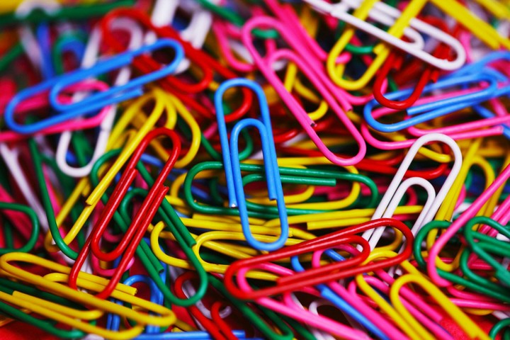 paper color clips
