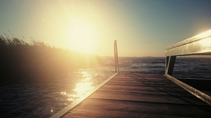 down at the docks