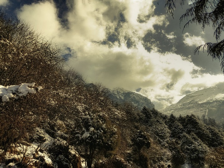 Mount Katao, Lachung, North Sikkim, India
