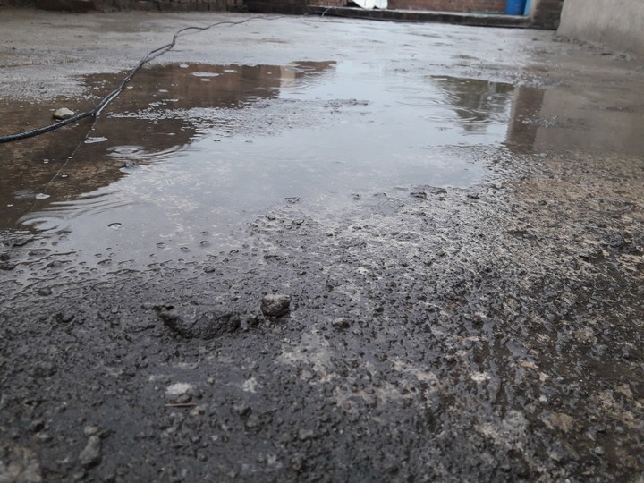 its raining