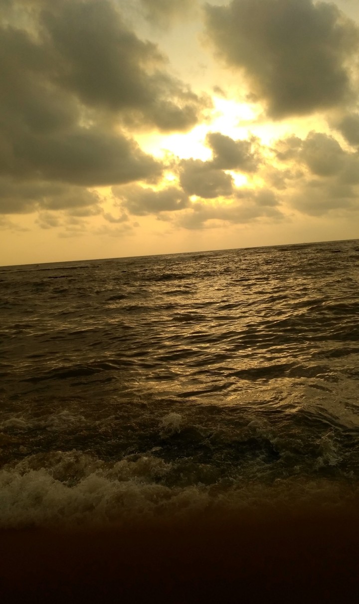Beach#evening#sunset#waves#