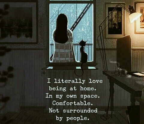 I'm in love with my loneliness...