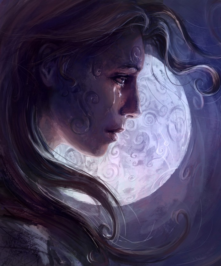 Her tears don't fall